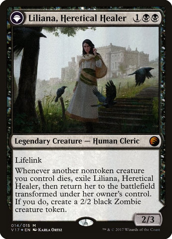 Liliana, Heretical Healer // Liliana, Defiant Necromancer [From the Vault: Transform] - The Mythic Store | 24h Order Processing