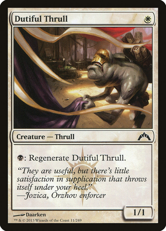 Dutiful Thrull [Gatecrash] - The Mythic Store | 24h Order Processing