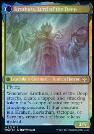 Runo Stromkirk // Krothuss, Lord of the Deep [Innistrad: Crimson Vow Prerelease Promos] - The Mythic Store | 24h Order Processing