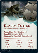 Dragon Turtle Art Card [Dungeons & Dragons: Adventures in the Forgotten Realms Art Series] - The Mythic Store | 24h Order Processing