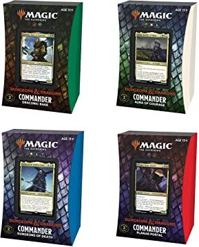 Adventures in the Forgotten Realms Commander Decks - The Mythic Store | 24h Order Processing