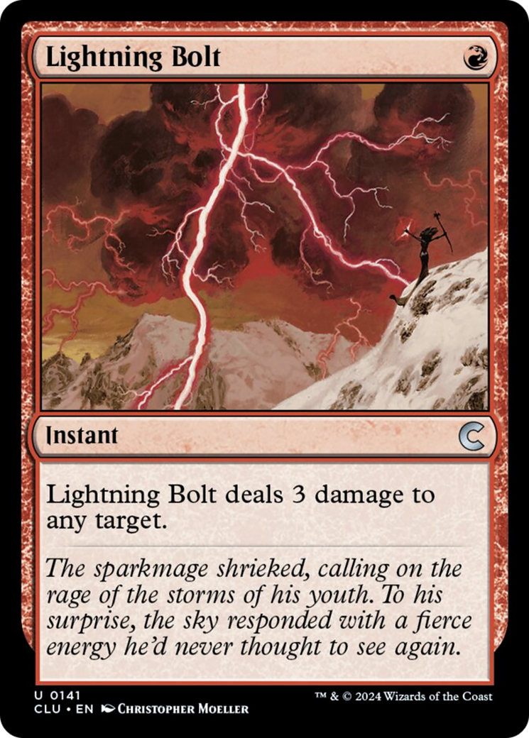 Lightning Bolt [Ravnica: Clue Edition] - The Mythic Store | 24h Order Processing