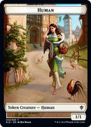 Human // Beast Double-Sided Token [Challenger Decks 2021 Tokens] - The Mythic Store | 24h Order Processing