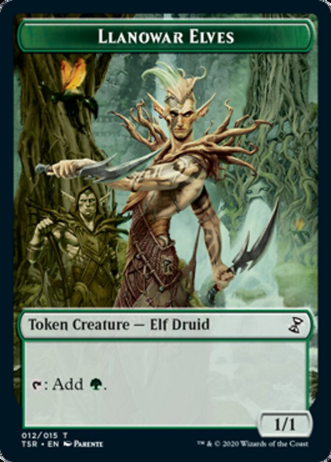 Llanowar Elves Token [Time Spiral Remastered Tokens] - The Mythic Store | 24h Order Processing