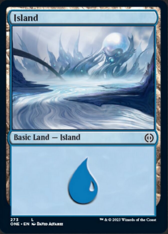 Island (273) [Phyrexia: All Will Be One] - The Mythic Store | 24h Order Processing