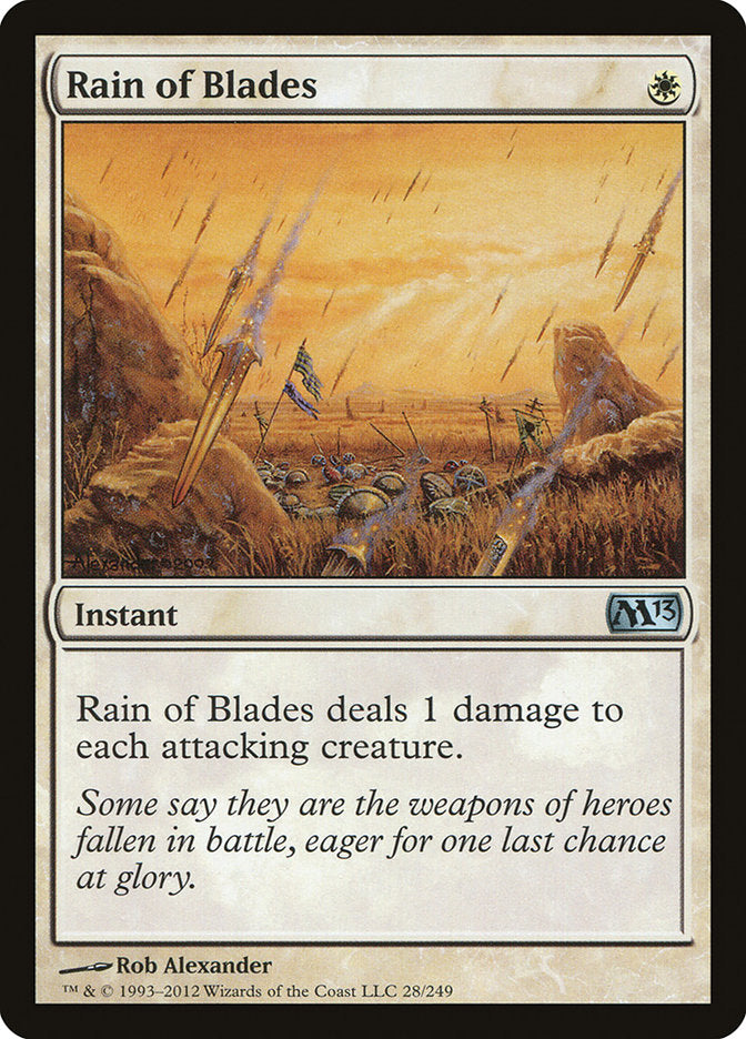 Rain of Blades [Magic 2013] - The Mythic Store | 24h Order Processing