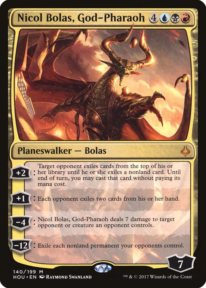 Nicol Bolas, God-Pharaoh [Hour of Devastation] - The Mythic Store | 24h Order Processing