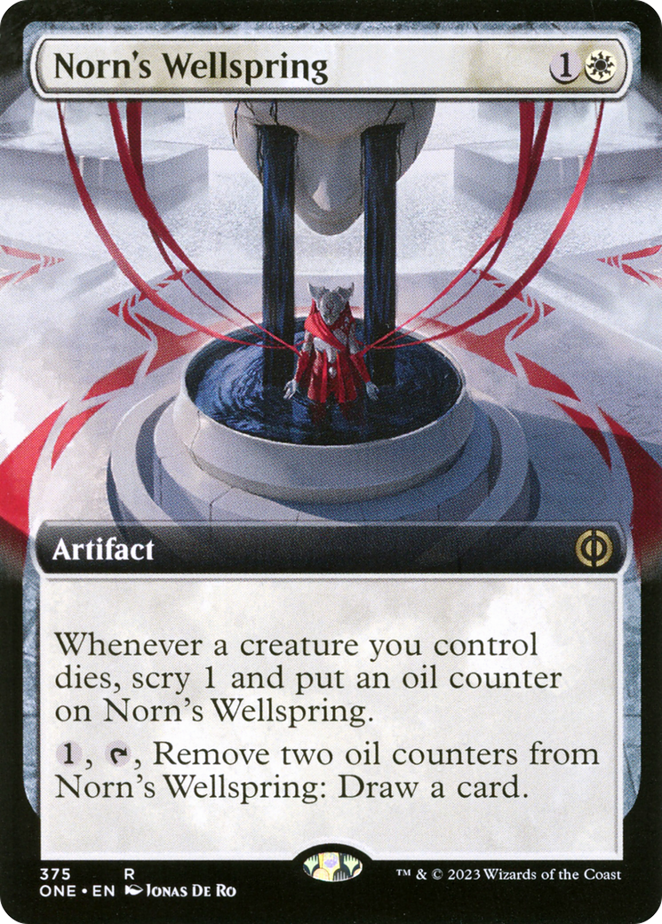 Norn's Wellspring (Extended Art) [Phyrexia: All Will Be One] - The Mythic Store | 24h Order Processing