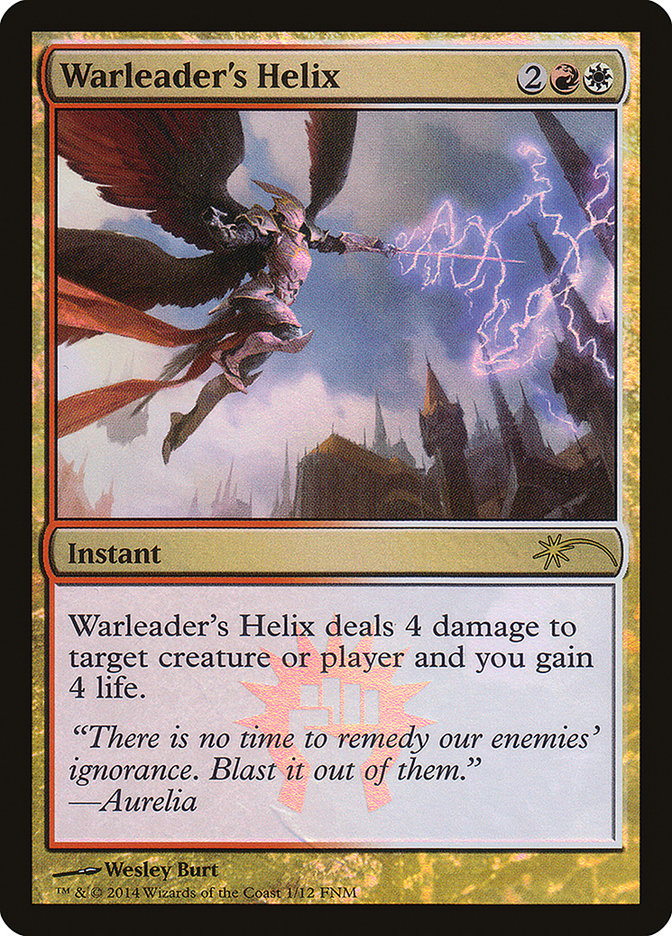 Warleader's Helix [Friday Night Magic 2014] - The Mythic Store | 24h Order Processing