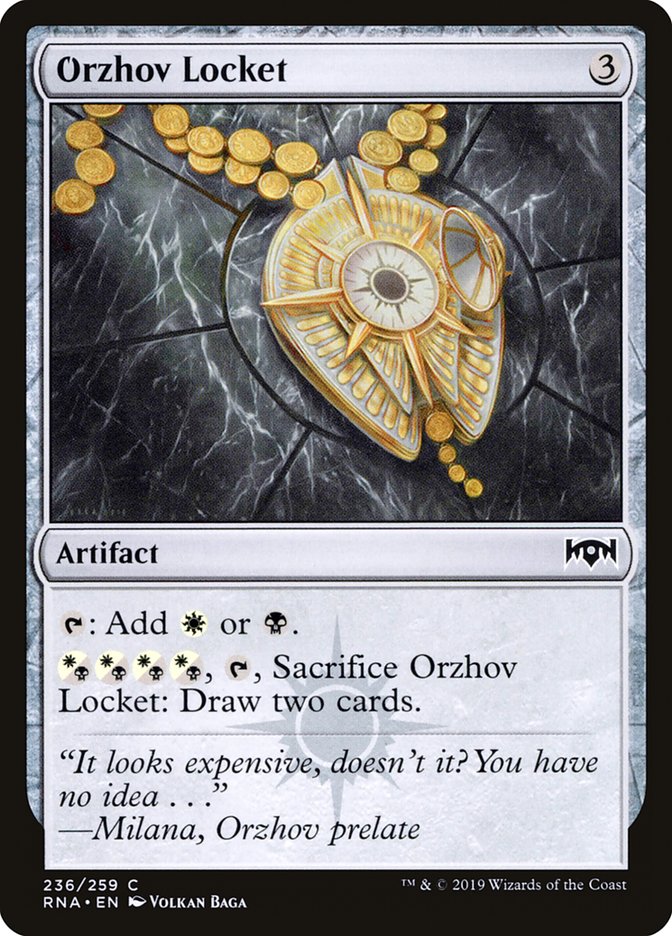 Orzhov Locket [Ravnica Allegiance] - The Mythic Store | 24h Order Processing