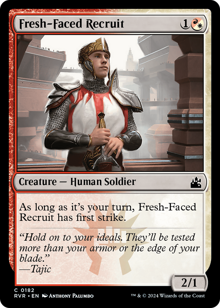 Fresh-Faced Recruit [Ravnica Remastered] - The Mythic Store | 24h Order Processing