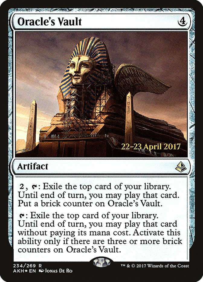 Oracle's Vault [Amonkhet Prerelease Promos] - The Mythic Store | 24h Order Processing