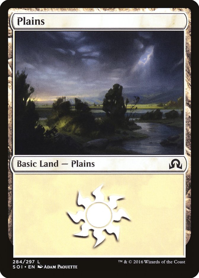 Plains (284) [Shadows over Innistrad] - The Mythic Store | 24h Order Processing