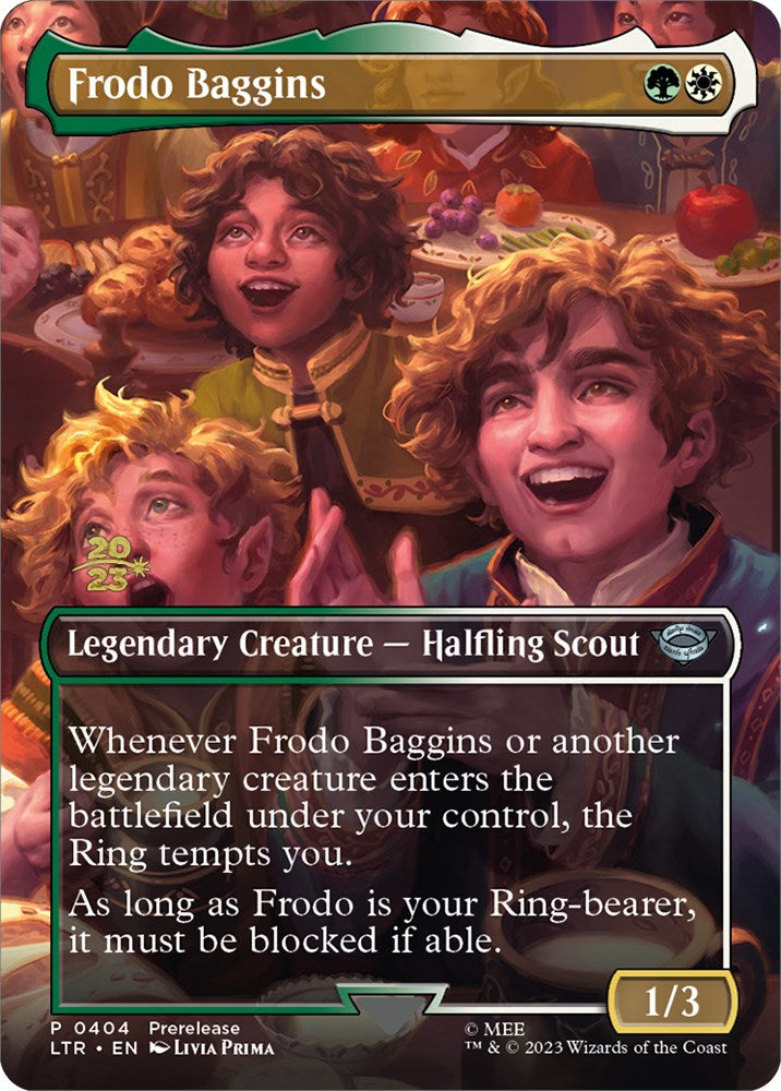 Frodo Baggins [The Lord of the Rings: Tales of Middle-Earth Prerelease Promos] - The Mythic Store | 24h Order Processing