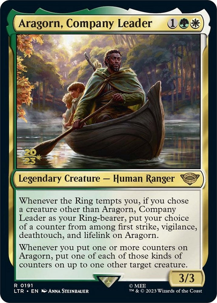 Aragorn, Company Leader [The Lord of the Rings: Tales of Middle-Earth Prerelease Promos] - The Mythic Store | 24h Order Processing