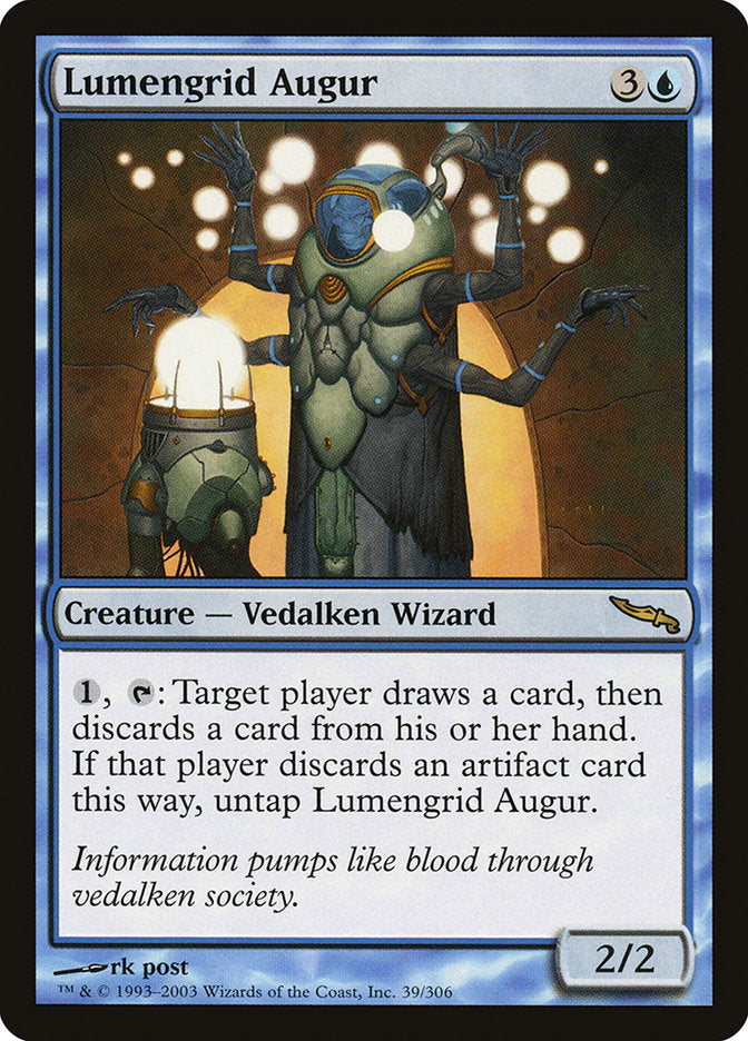 Lumengrid Augur [Mirrodin] - The Mythic Store | 24h Order Processing