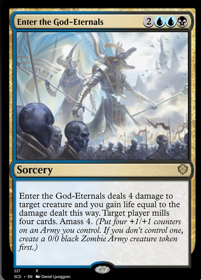 Enter the God-Eternals [Starter Commander Decks] - The Mythic Store | 24h Order Processing