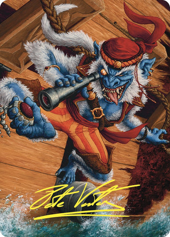 Treasure Nabber Art Card (Gold-Stamped Signature) [Commander Masters Art Series] - The Mythic Store | 24h Order Processing