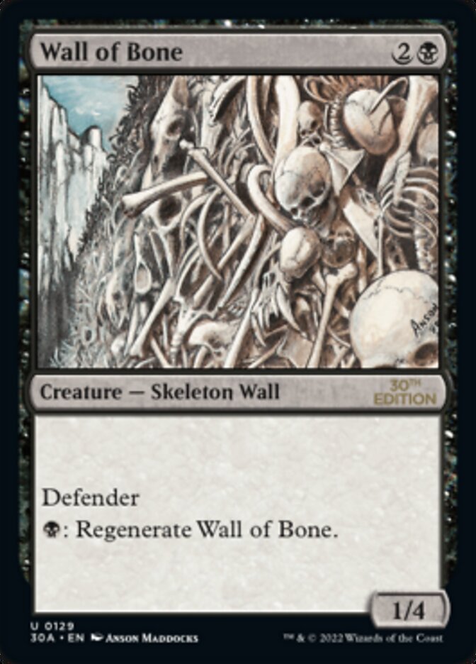 Wall of Bone [30th Anniversary Edition] - The Mythic Store | 24h Order Processing