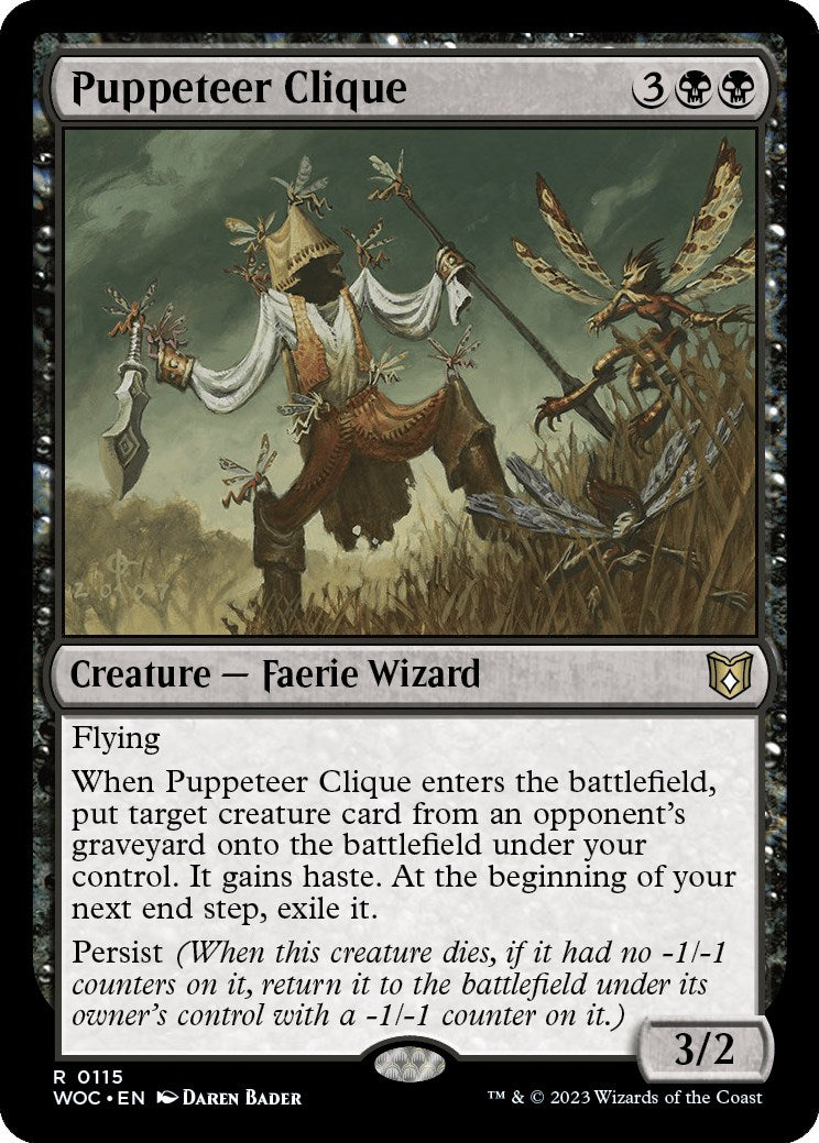 Puppeteer Clique [Wilds of Eldraine Commander] - The Mythic Store | 24h Order Processing