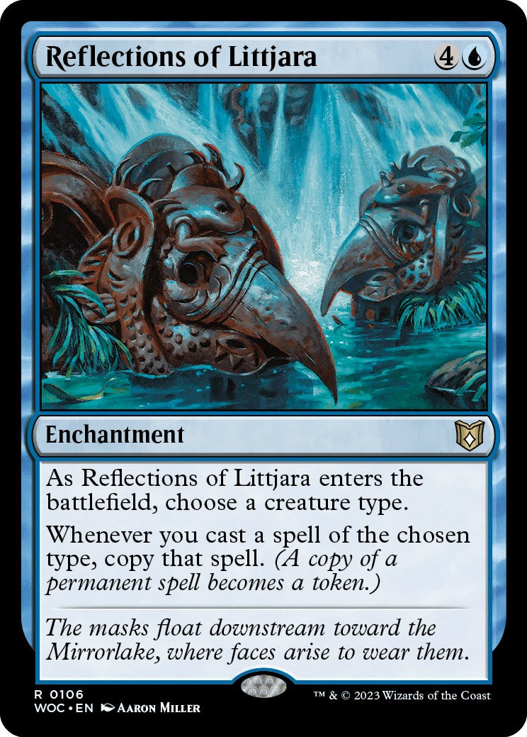 Reflections of Littjara [Wilds of Eldraine Commander] - The Mythic Store | 24h Order Processing