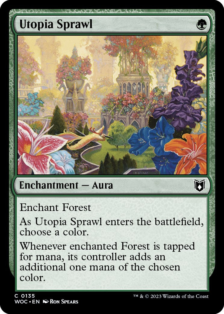 Utopia Sprawl [Wilds of Eldraine Commander] - The Mythic Store | 24h Order Processing