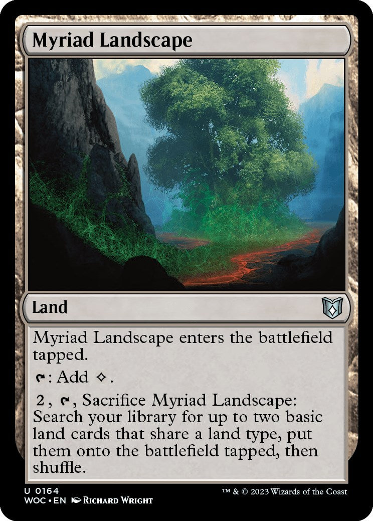 Myriad Landscape [Wilds of Eldraine Commander] - The Mythic Store | 24h Order Processing