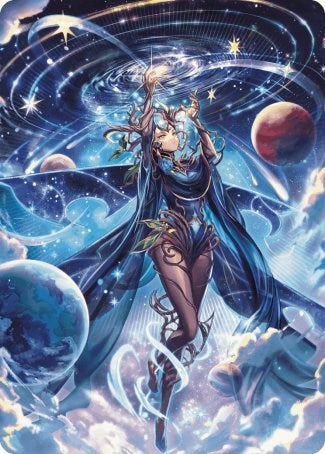 Omniscience Anime Art Card [Wilds of Eldraine Art Series] - The Mythic Store | 24h Order Processing