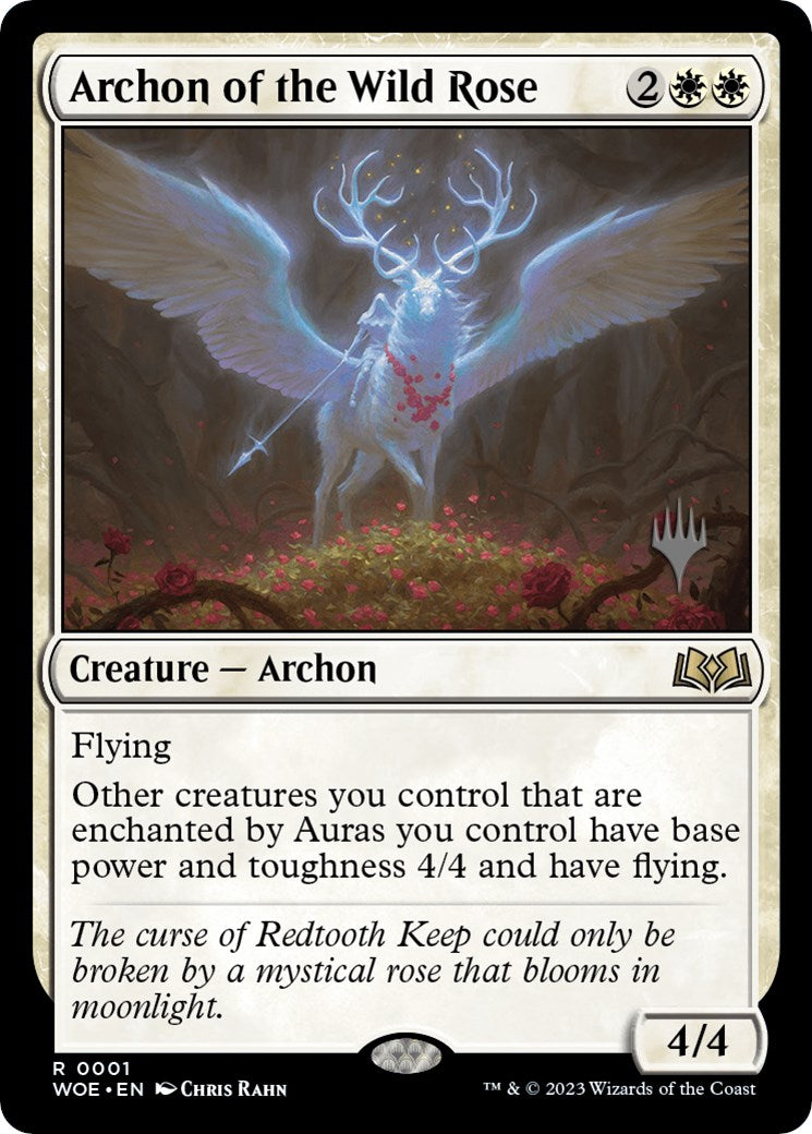 Archon of the Wild Rose (Promo Pack) [Wilds of Eldraine Promos] - The Mythic Store | 24h Order Processing