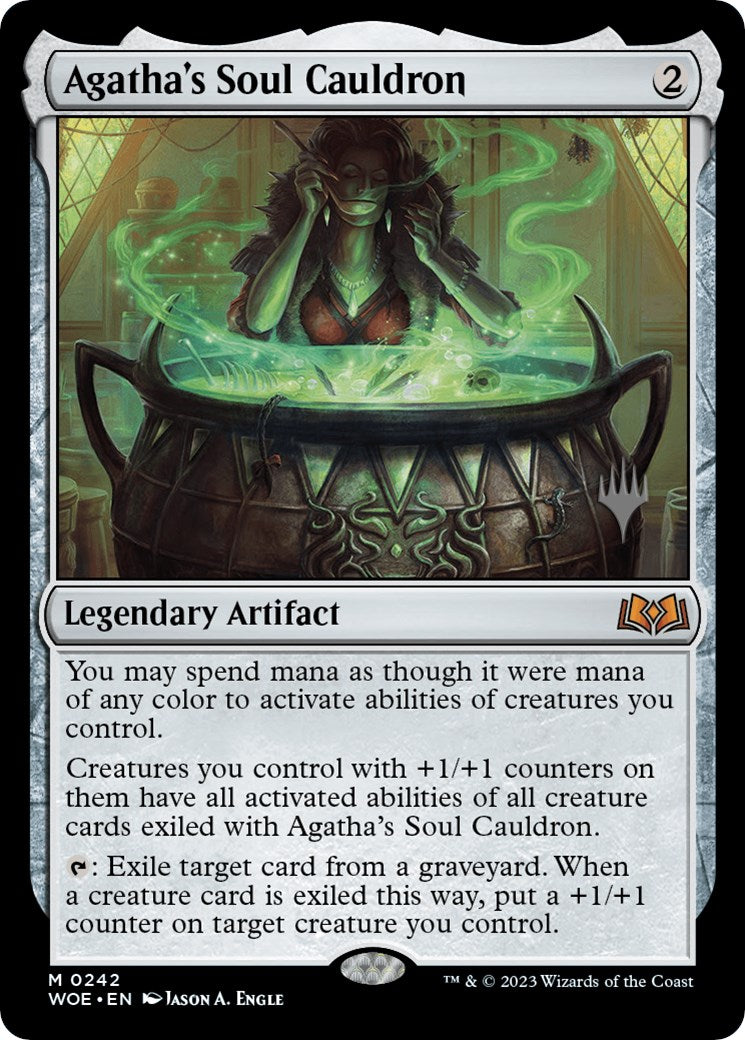 Agatha's Soul Cauldron (Promo Pack) [Wilds of Eldraine Promos] - The Mythic Store | 24h Order Processing