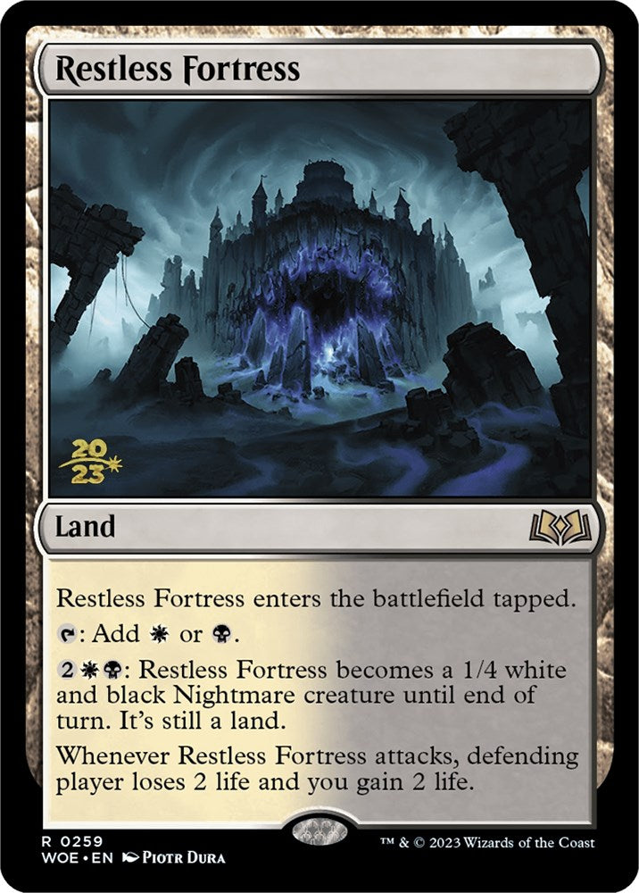 Restless Fortress [Wilds of Eldraine Prerelease Promos] - The Mythic Store | 24h Order Processing