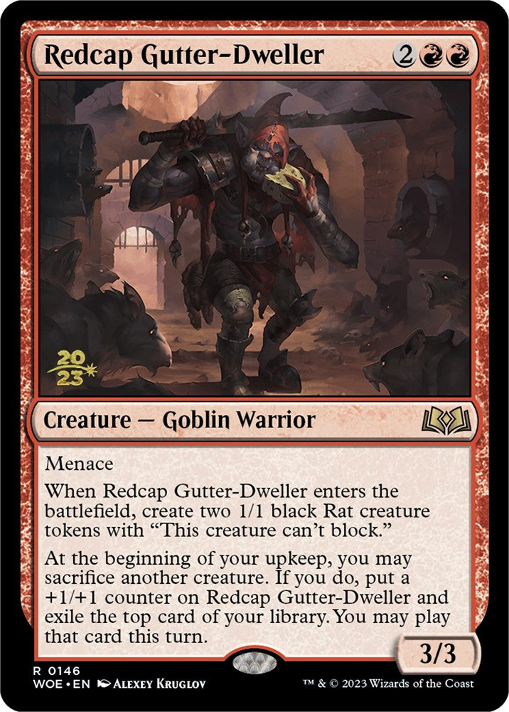 Redcap Gutter-Dweller [Wilds of Eldraine Prerelease Promos] - The Mythic Store | 24h Order Processing