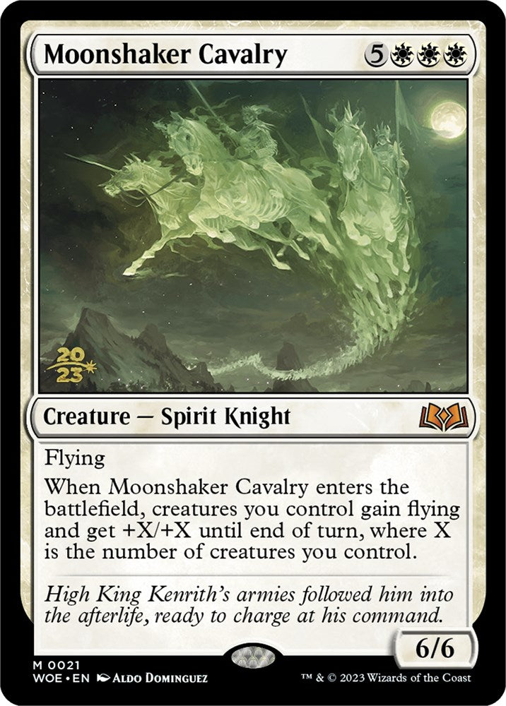 Moonshaker Cavalry [Wilds of Eldraine Prerelease Promos] - The Mythic Store | 24h Order Processing