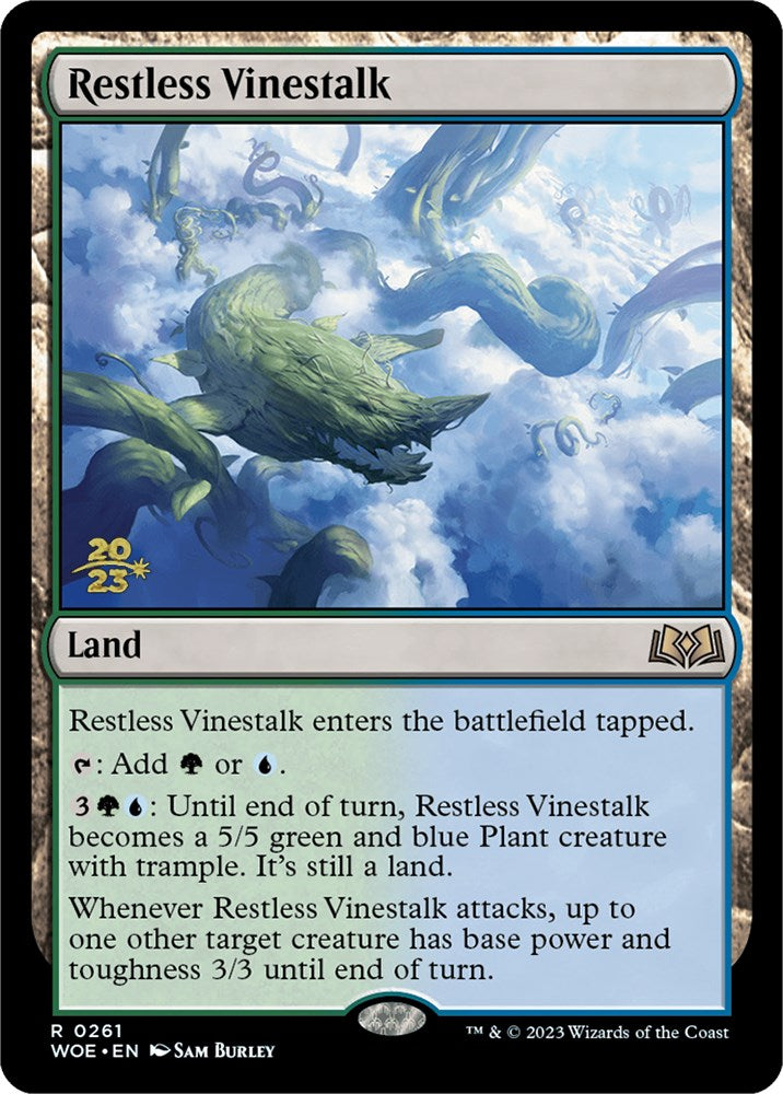 Restless Vinestalk [Wilds of Eldraine Prerelease Promos] - The Mythic Store | 24h Order Processing