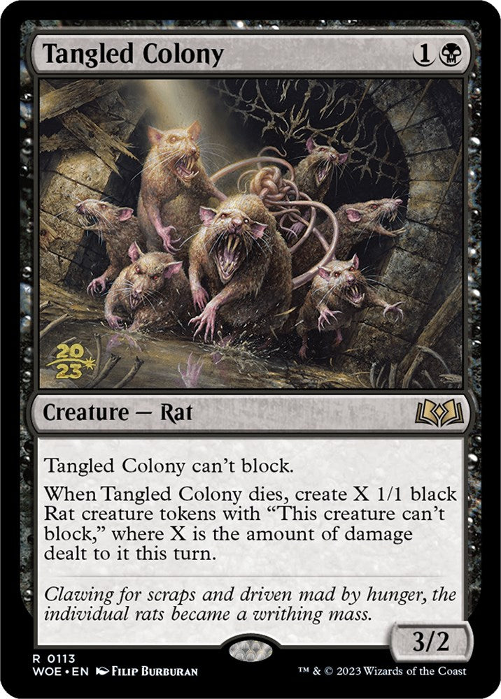 Tangled Colony [Wilds of Eldraine Prerelease Promos] - The Mythic Store | 24h Order Processing