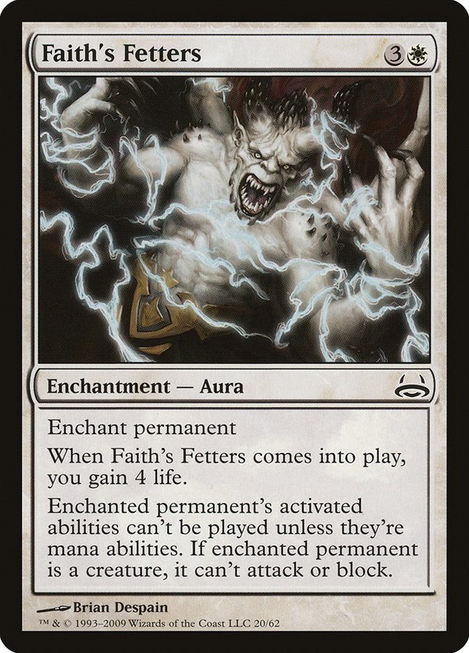 Faith's Fetters [Duel Decks: Divine vs. Demonic] - The Mythic Store | 24h Order Processing