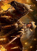 Seasoned Cathar Art Card (Gold-Stamped Signature) [Innistrad: Midnight Hunt Art Series] - The Mythic Store | 24h Order Processing