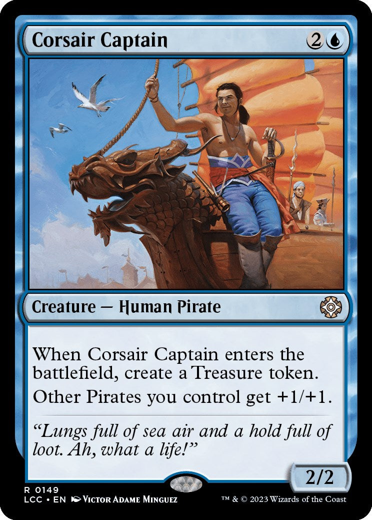 Corsair Captain [The Lost Caverns of Ixalan Commander] - The Mythic Store | 24h Order Processing