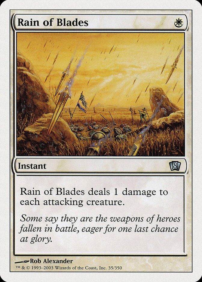 Rain of Blades [Eighth Edition] - The Mythic Store | 24h Order Processing