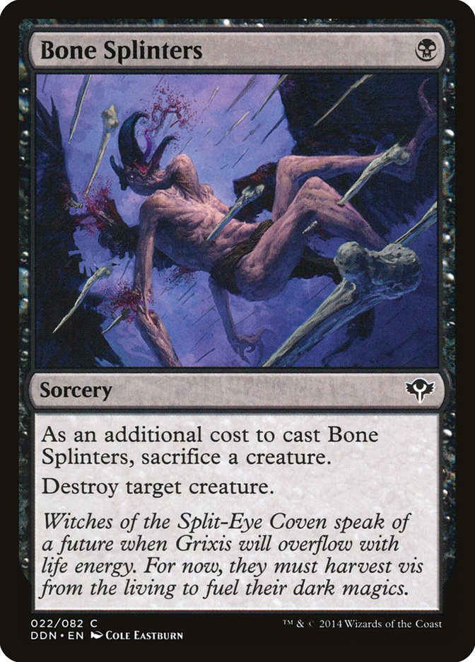 Bone Splinters [Duel Decks: Speed vs. Cunning] - The Mythic Store | 24h Order Processing