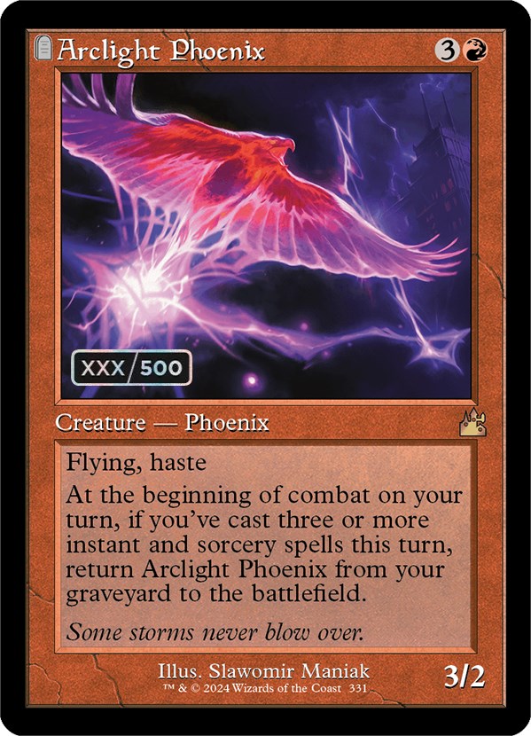 Arclight Phoenix (Retro) (Serialized) [Ravnica Remastered] - The Mythic Store | 24h Order Processing