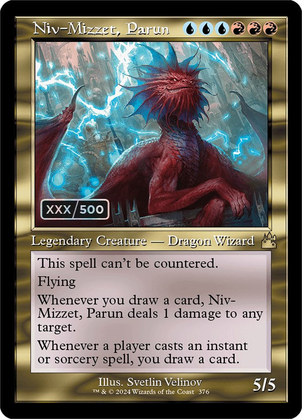 Niv-Mizzet, Parun (Retro) (Serialized) [Ravnica Remastered] - The Mythic Store | 24h Order Processing