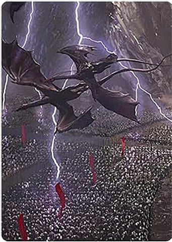 Mordor on the March Art Card [The Lord of the Rings: Tales of Middle-earth Art Series] - The Mythic Store | 24h Order Processing