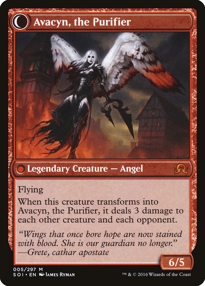 Archangel Avacyn // Avacyn, the Purifier [Shadows over Innistrad] - The Mythic Store | 24h Order Processing