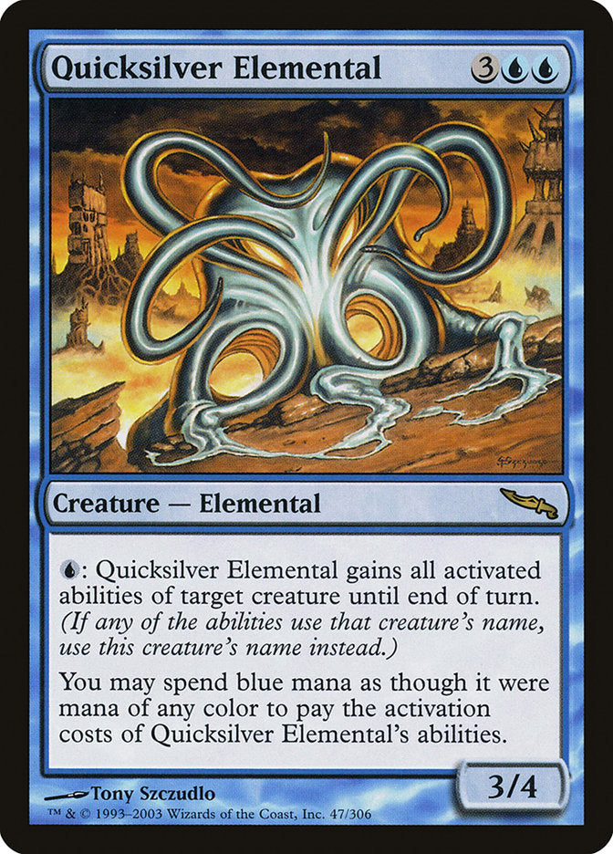 Quicksilver Elemental [Mirrodin] - The Mythic Store | 24h Order Processing