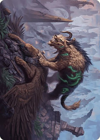 Axebane Ferox Art Card [Murders at Karlov Manor Art Series] - The Mythic Store | 24h Order Processing