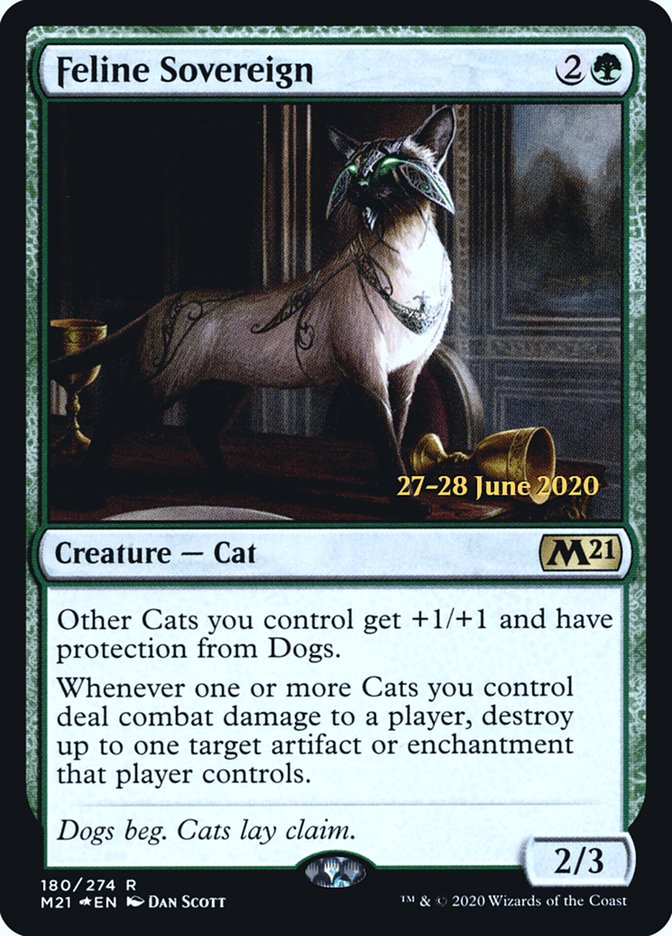 Feline Sovereign [Core Set 2021 Prerelease Promos] - The Mythic Store | 24h Order Processing