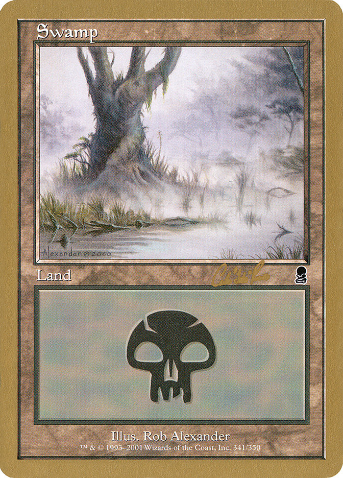 Swamp (cr341) (Carlos Romao) [World Championship Decks 2002] - The Mythic Store | 24h Order Processing