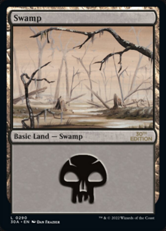 Swamp (290) [30th Anniversary Edition] - The Mythic Store | 24h Order Processing