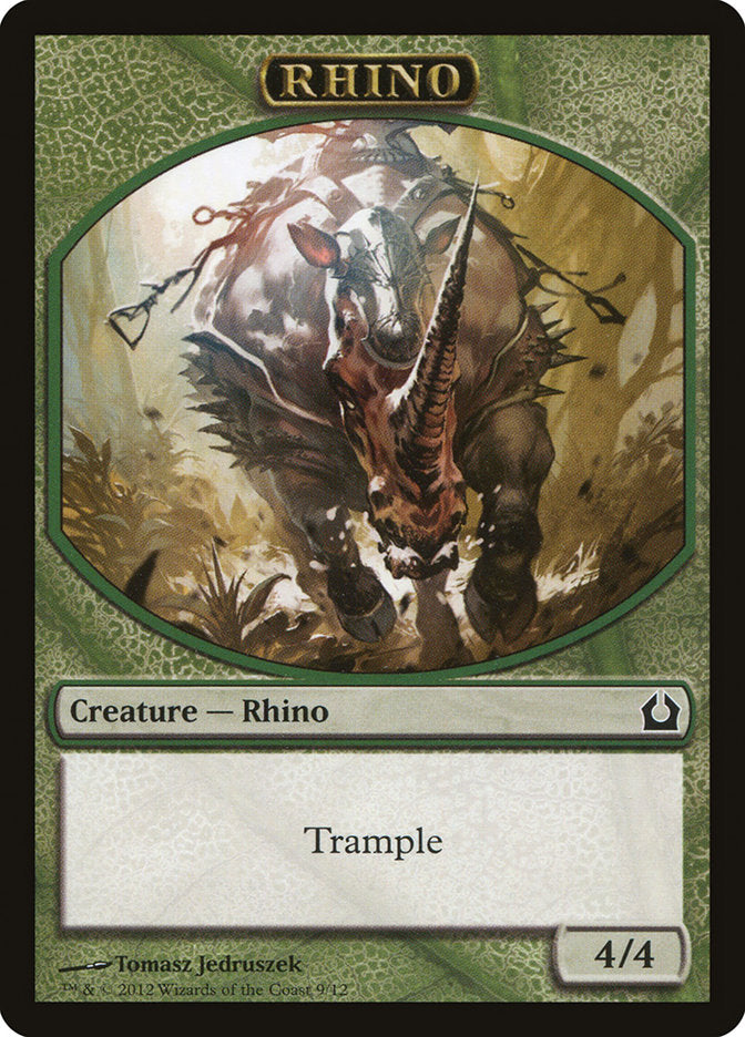 Rhino Token [Return to Ravnica Tokens] - The Mythic Store | 24h Order Processing